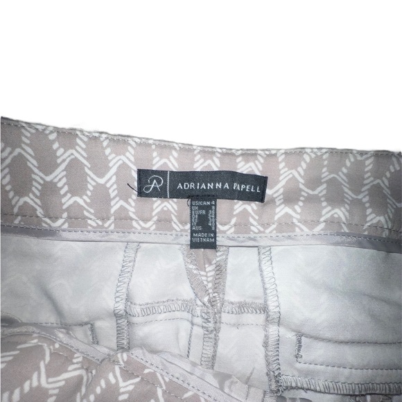 Adrianna Papel Geo print cigarette pant - Picture 3 of 5